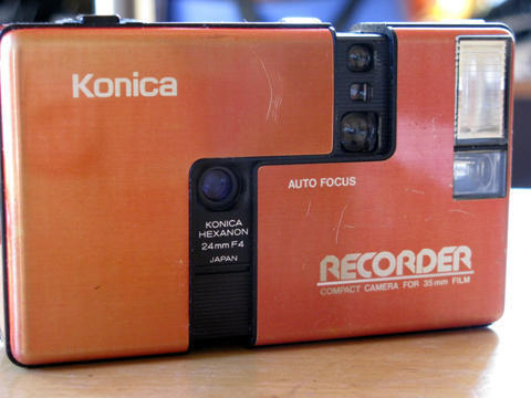 コニカ レコーダー Konica Recorder 24mmカメラ【動作確認済】